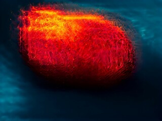 Wall Mural - Abstract auroras burst forth like cosmic fireworks, painting the night sky with mesmerizing hues