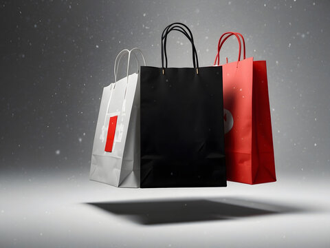 Black Friday sale. Concept of creative marketing during the sale period or season design.