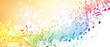 © Napat.T - A colorful musical note with a rainbow background. LBGTQ people pride symbol