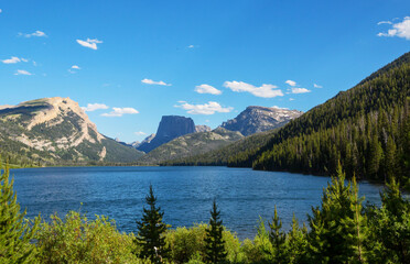 Canvas Print - Wind river range