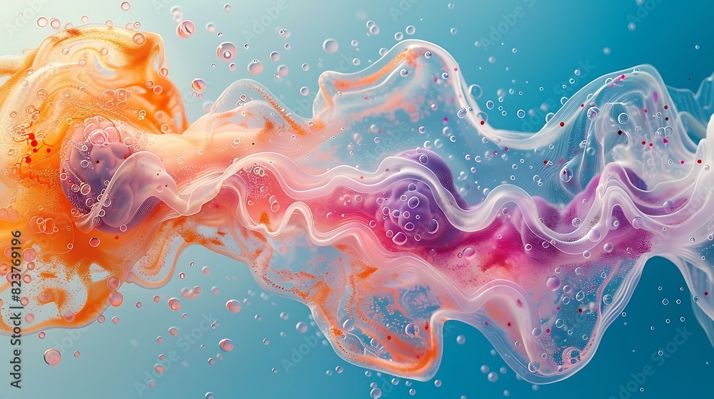 Embryology illustration of second trimester highlighting organ ...