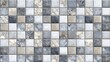 © artsakon - Abstract seamless mosaic background with grey squares marble texture