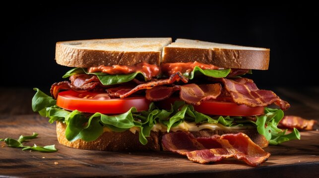 Timeless BLT with crunchy bacon