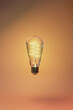 © Giada Canu/Stocksy - Glowing Edison Bulb Concept on Gradient Background