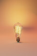 © Giada Canu/Stocksy - Conceptual Edison Bulb with Glowing Filament on Soft Background