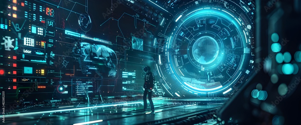 Computer systems, hardware, sci-fi, future technology It feels like a ...