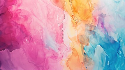Poster - Vibrant abstract painting, suitable for artistic projects