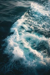 Poster - A body of water with gentle waves. Suitable for various design projects