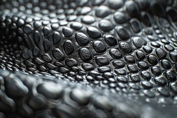 Poster - A close-up view of a black bowl with water droplets. Perfect for food and beverage themes