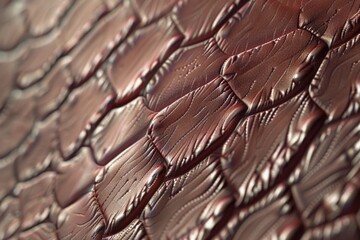 Wall Mural - Detailed close up of brown leather texture. Ideal for backgrounds or textures