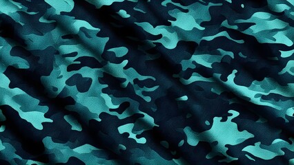 
Blue camouflage background, military texture, modern pattern, classic design