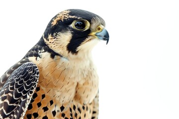 Poster - Detailed close-up of a bird of prey. Suitable for nature or wildlife themes