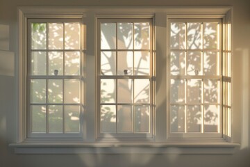 Aufkleber - A bird perched on a window sill. Suitable for home decor