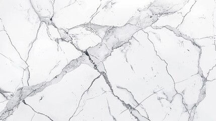 Poster - Close up of a white marble surface, suitable for backgrounds or textures