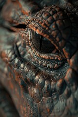 Aufkleber - Detailed close up of an animal's eye, perfect for nature or wildlife themes