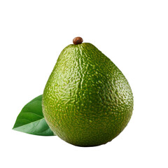 Wall Mural - Avocado isolated on transparent background, png, cut out