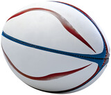 A rugby ball. Isolated transparent background