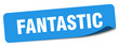 © B-design - fantastic sticker. fantastic label