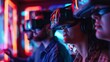 © Justlight - A group of strangers paired up to tackle the challenges of a virtual reality escape room slowly building trust and teamwork as they progress.