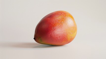 Poster - Mango fruit on a plain white background
