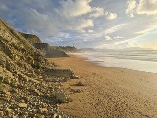 beach and sea