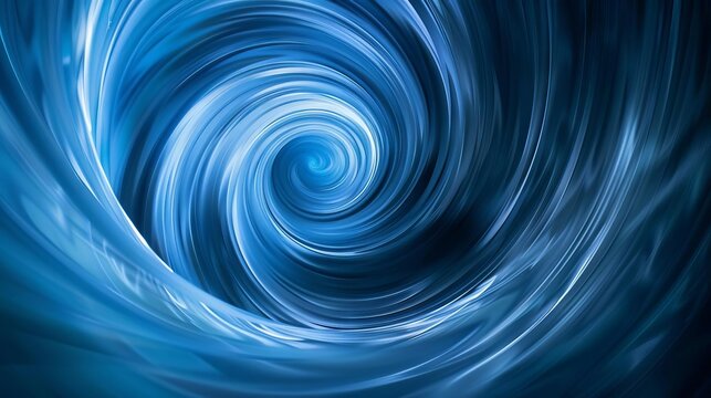 swirling blue vortex abstract design symbolizing innovation and transformation in the business world abstract background