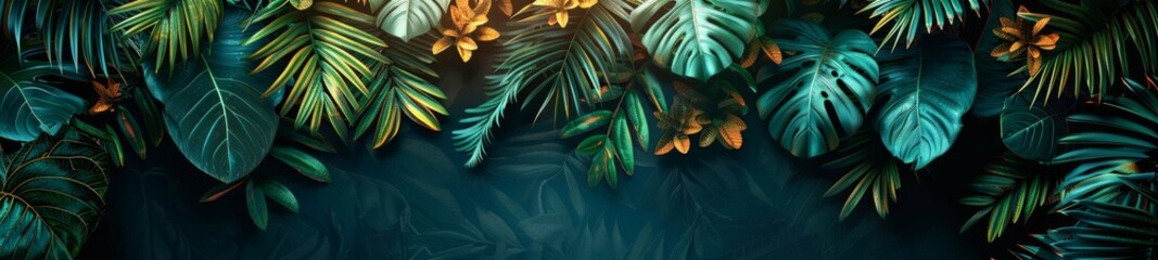 Background Tropical. The dense and impenetrable lush rainforest foliage creates a sense of adventure and exploration, inviting you to discover its hidden secrets and wonders.