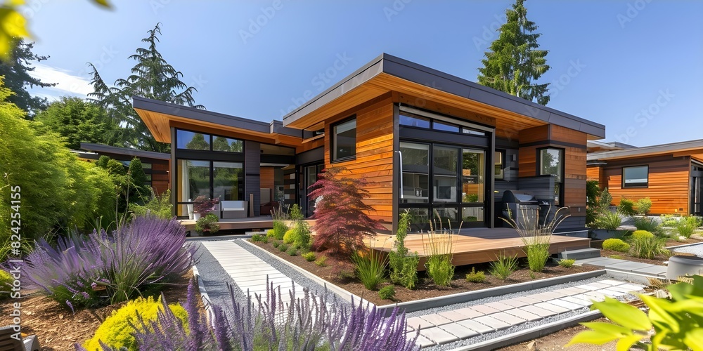 Picture of Futuristic and sustainable features of eco-friendly net zero homes ...