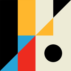 Aufkleber - Abstract, graphic modern pattern element or shape
