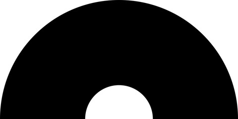Aufkleber - Brutalism abstract symbol, vintage graphic element