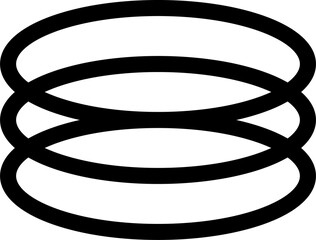 Aufkleber - Brutalism abstract element, geometric shape