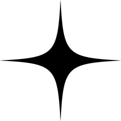 Aufkleber - Brutalism graphic element, groovy geometric symbol