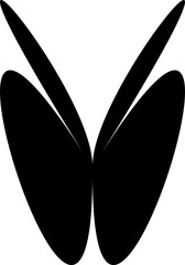 Aufkleber - Brutalism geometric symbol, retro abstract shape