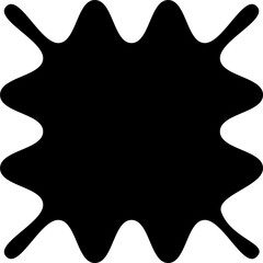 Aufkleber - Brutalism graphic element, retro abstract symbol