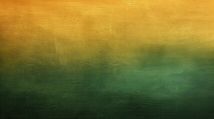 Wall Mural - A smooth gradient background transitioning from olive green to sunset gold, overlaid with a fine grainy texture for a polished look.