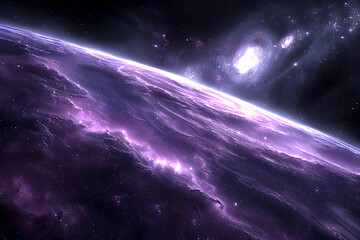 Wall Mural - big bang colorful space galaxy fog cloud nebula. universe science astronomy and stary night cosmos m