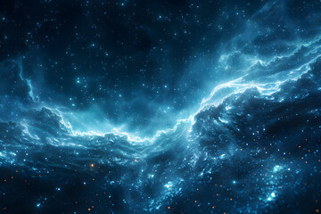 Wall Mural - big bang colorful space galaxy fog cloud nebula. universe science astronomy and stary night cosmos m