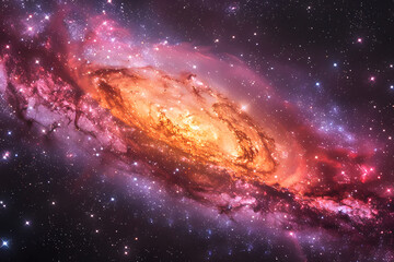 Wall Mural - big bang colorful space galaxy fog cloud nebula. universe science astronomy and stary night cosmos m