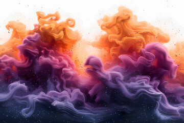 Wall Mural - big bang colorful space galaxy fog cloud nebula. universe science astronomy and stary night cosmos m