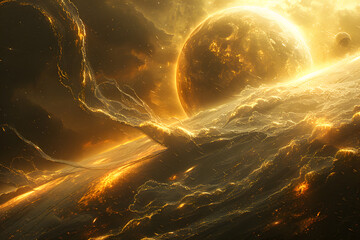 Wall Mural - big bang colorful space galaxy fog cloud nebula. universe science astronomy and stary night cosmos m