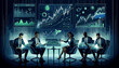 © DRN Studio - Concept vector illustration of a stock investment.