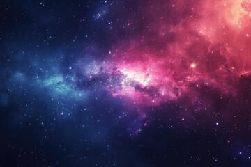 Wall Mural - Amazing display of color in the astronomy galaxy