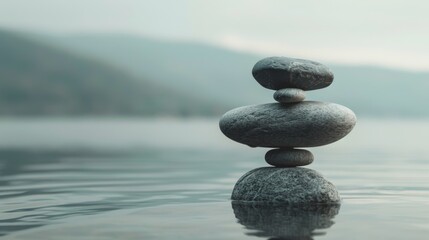 Poster - An equalizer as a metaphor for something else, such as life balance or emotional well-being.