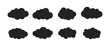 © Tidus - cloud icon set vector in black colour