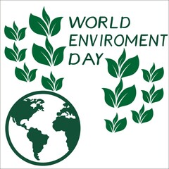 Sticker - World Environment Day is the United Nations day for encouraging worldwide awareness and action to protect our environment.
