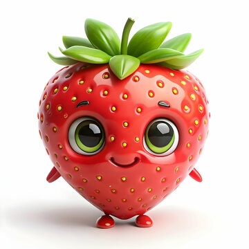 Cute Funny Strawberry