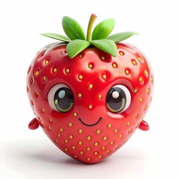 Cute Funny Strawberry