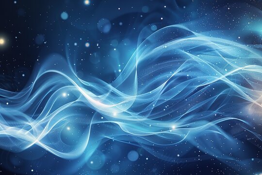 The trajectory of blue light