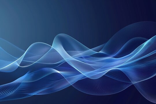 The trajectory of blue light