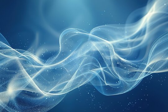 The trajectory of blue light